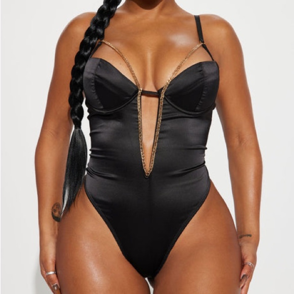 Watch me shine bodysuit - FASHION NOVA - NWT